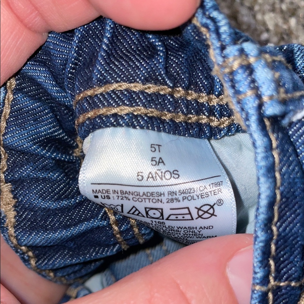 Toddler Boy Straight Leg Jeans - Picture 3 of 6